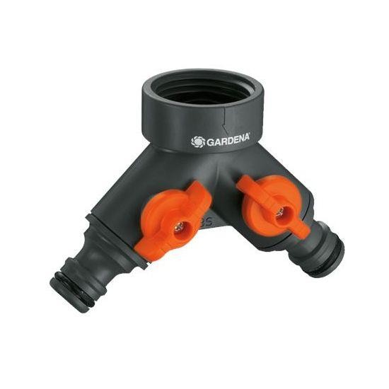 Doppia pendenza di alimentazione GARDENA 26,5mm 3/4 (938)