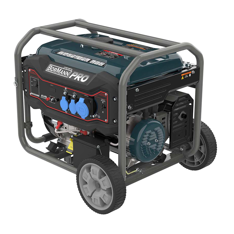 Generatore di benzina BORMANN Pro BGB6000 - 4.9KVA