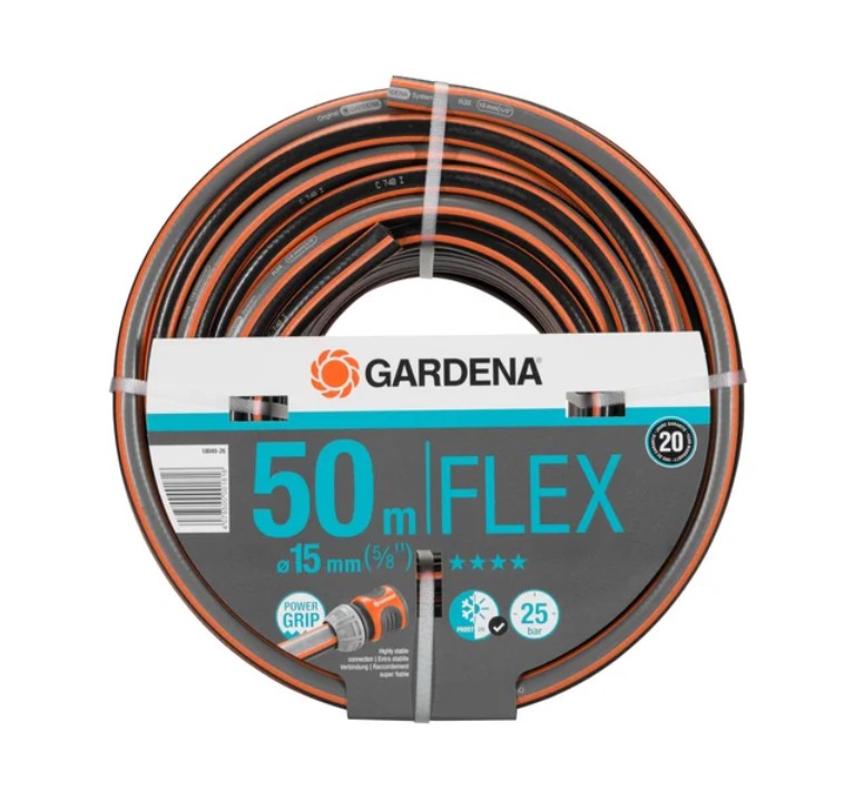 Λάστιχο GARDENA FLEX COMFORT 15mm 5/8 - 50 Mέτρα (18049)