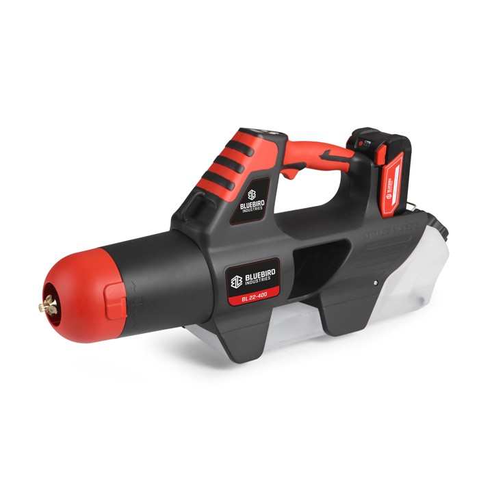 Soffiatore-nebbia a batteria BLUEBIRD BS 22-400 Con 1 batteria da 5Ah