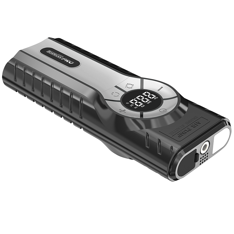 Avviatore batteria (Powerbank) e pompa BORMANN Pro BBC1500 12Ah