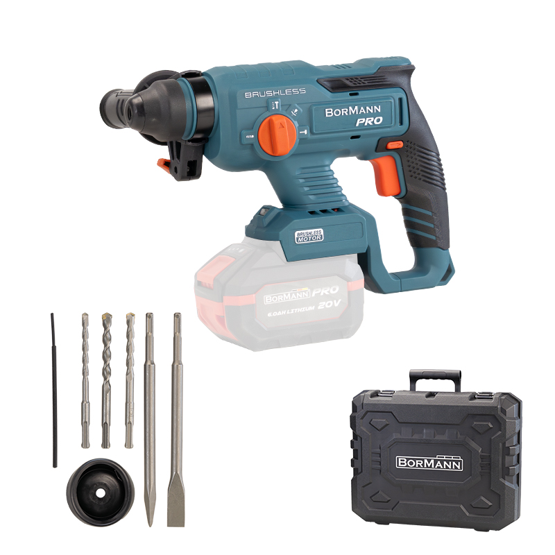 BormannPro BBP5300 20V Brushless Cordless SDS Plus Hammer Drill
