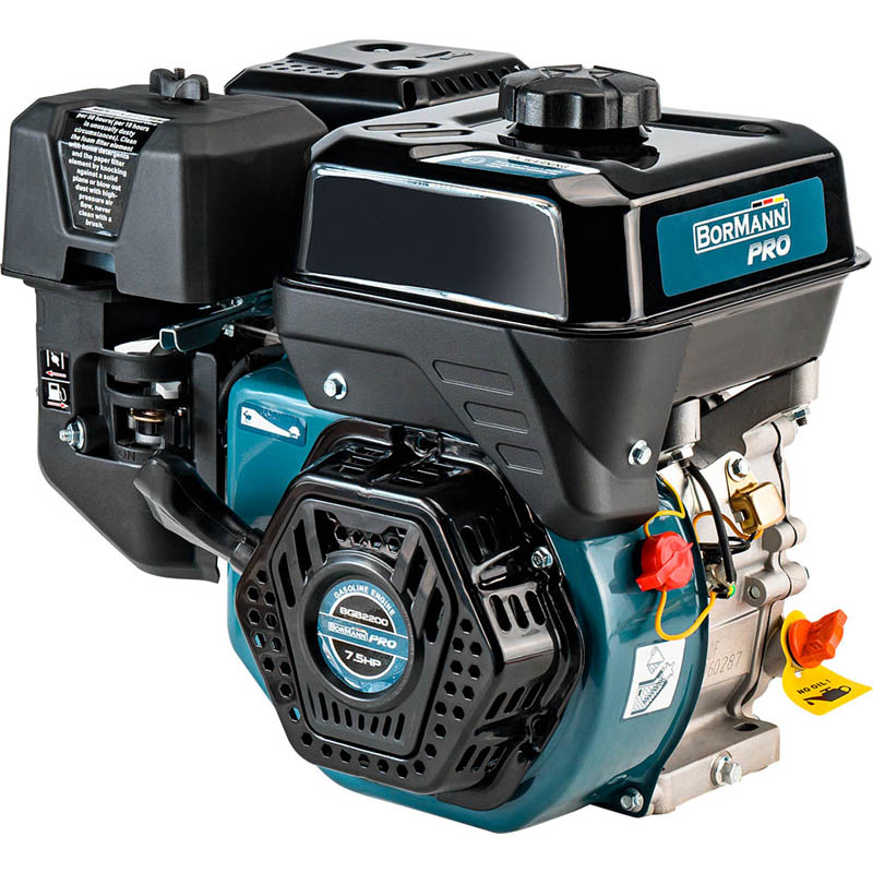 BORMANN BGB2100 6.5HP motore a benzina con chiave
