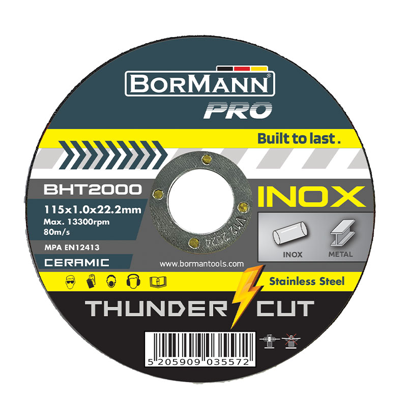 Thunder Cut Inox Extra Long Ceramic Φ115x1mm BHT2000