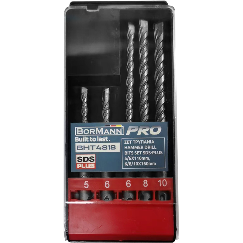 Set trapano SX4 SDS-PLUS quadruplo 20x210mm BHT4818