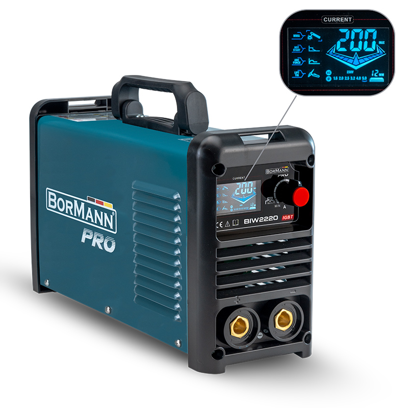 Saldatrice Inverter 200A Bormann Pro BIW2220