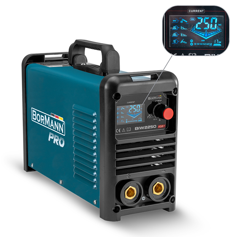 Saldatrice Inverter 250A Bormann Pro BIW2250