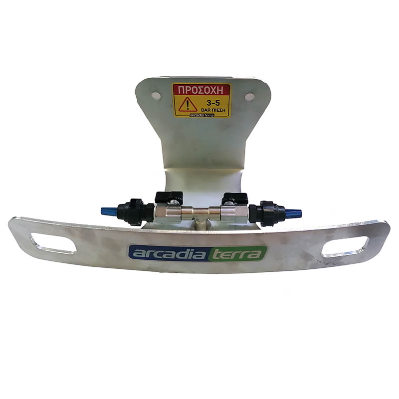 Barra antiparassitari con grandi iniettori a dispersione Hypro XT020