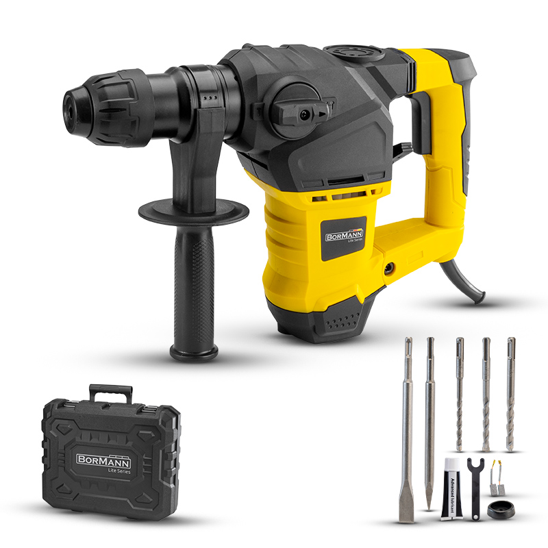 Pistola rotativa da scavo SDS Plus Bormann BPH4000 1500w