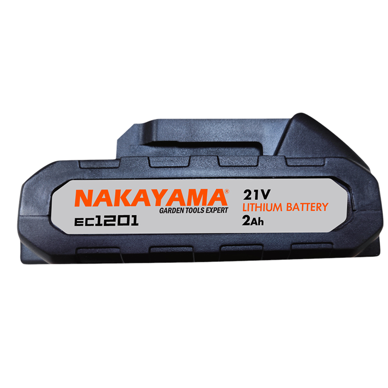 Batteria al litio NAKAYAMA 2Ah 21V per EC1050,EC1100,EC1200,EC1250