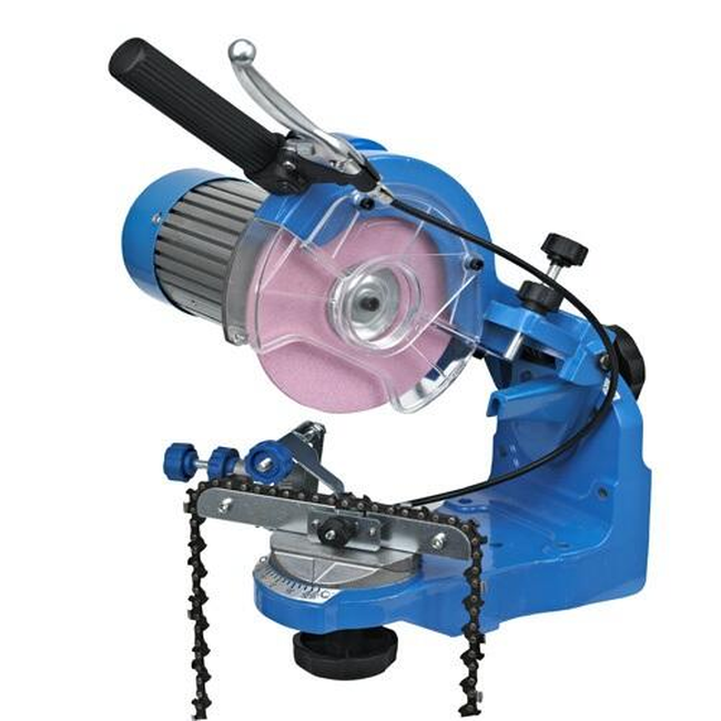 Affilacatena Elettrico Professionale 230V VISCO EPA028 Con Leva