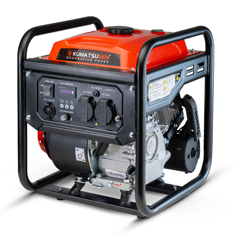 Generatore di benzina con inverter di tipo aperto KUMATSUGEN GB4500 - 4,4 KVA
