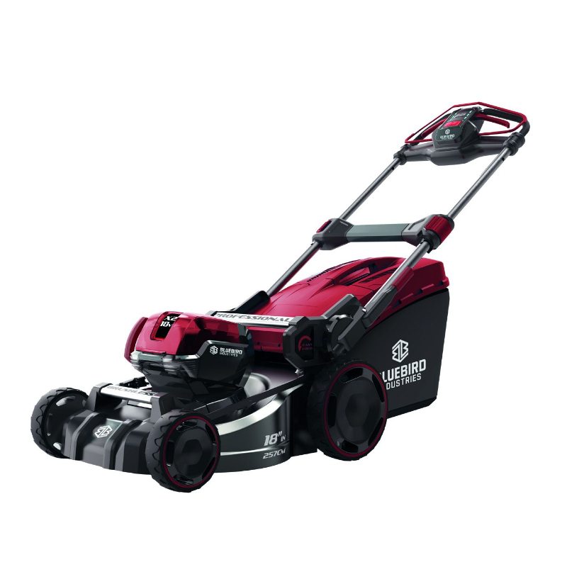 Rasaerba a batteria BLUEBIRD LM22-46T 21V-46cm semovente con 2 batterie da 5Ah