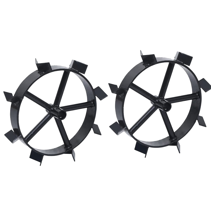 Set di 2 ruote in metallo per NAKAYAMAPro MB6510 Moto Tiller