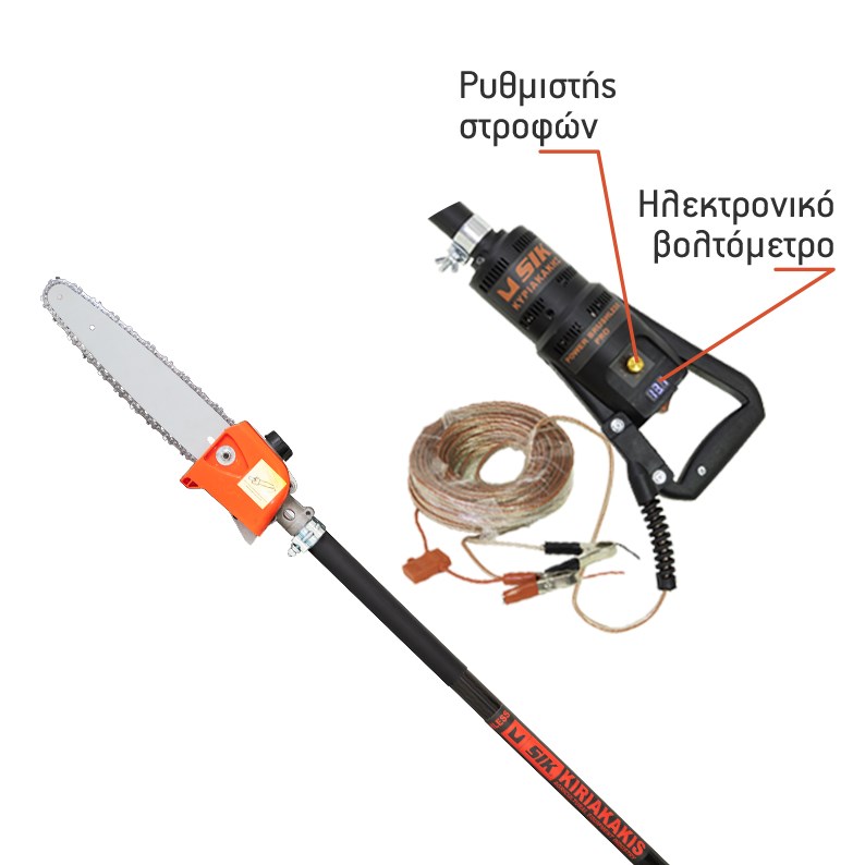 Seghetto alternativo elettrico SIK KYRIAKAKIS - SIK POWER SHARK BRUSHLESS