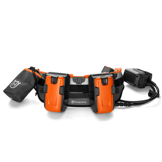 Cintura batteria Husqvarna Flexi con kit adattatore