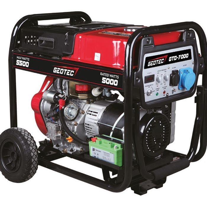 GEOTEC GTD-9000 Diesel Generator With Electric Start