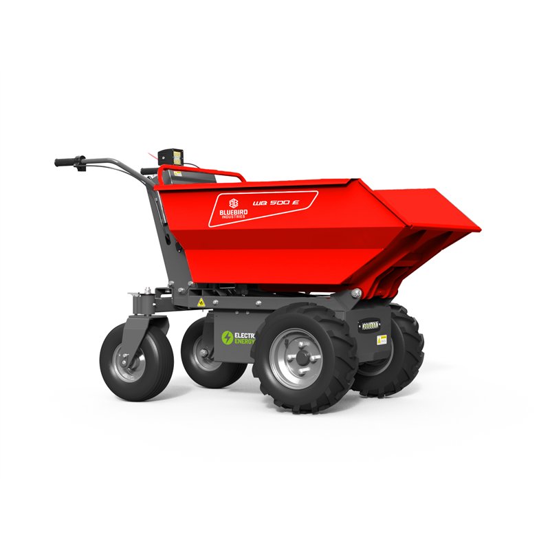 BLUEBIRD WB500E 48V-32AH Trasportatore di batterie a quattro ruote