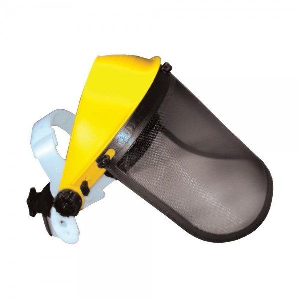 Face Protection Mask With Adjustable Screen
