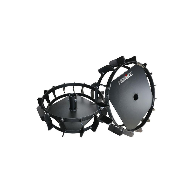 Ruote in metallo Set di 2 per assale escavatore φ30